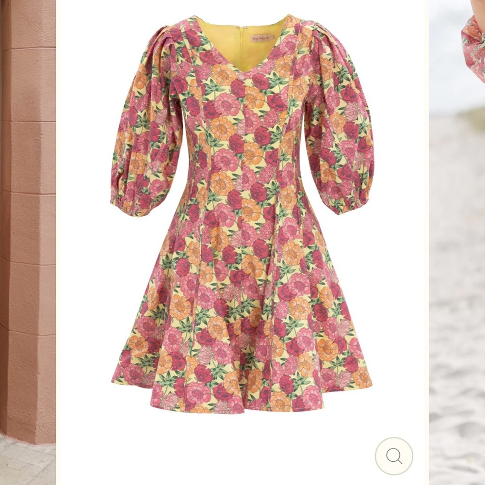 Ivy City Co Floral Midi Dress - BRAND NEW